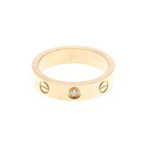 CARTIER 18k Gold Diamond Love Ring